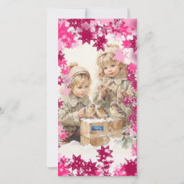 Tarjetas planas 14 (PinkSnowFlakes) RFPMDesigns ©️