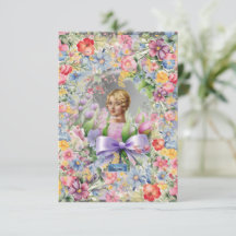 Tarjetas planas 1 D-Gray(Jardín Cameo)RFPMDesigns 