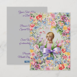 Tarjetas Planas 1 Gris Claro (Cameo Garden)RFPMDes