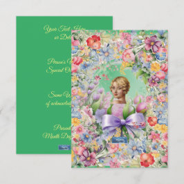 Tarjetas Planas 1 L-Verde(CameoGarden)RFPMDesigns©