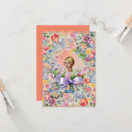 Tarjetas Planas 1 Melocotón(Cameo Garden)RFPMDesig