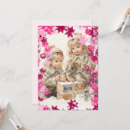 Tarjetas planas 2 (PinkSnowFlakes) RFPMDesigns ©️