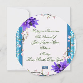 Tarjetas Planas 3 (PurpleBlossoms) RFPMDesigns 202