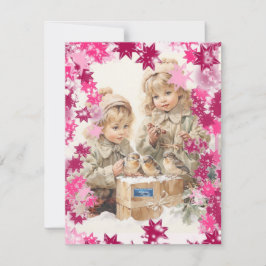 Tarjetas planas 7 (PinkSnowFlakes) RFPMDesigns ©️