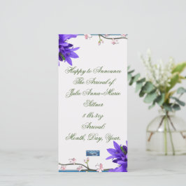 Tarjetas Planas 8 (PurpleBlossoms) RFPMDesigns 202