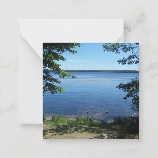 Tarjetas planas de Hamlin Lake (Anverso)
