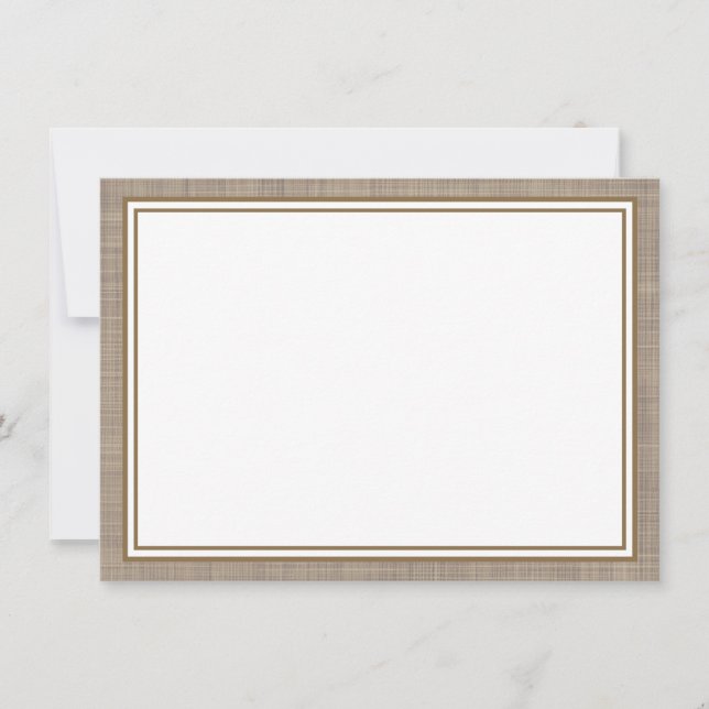 Tarjetas planas de notas (Anverso)