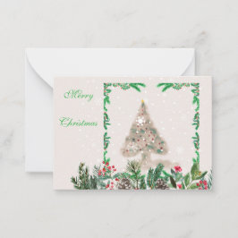 Tarjetas planas de notas