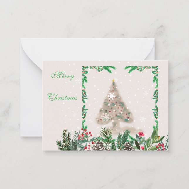 Tarjetas planas de notas (Anverso)