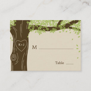 Tarjetas planas para Boda de roble