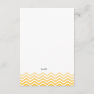 Tarjetas plegables Chevron - Aqua