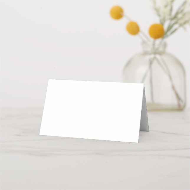 Tarjetas plegadas de Boda | Tarjetas de asiento el (Anverso)