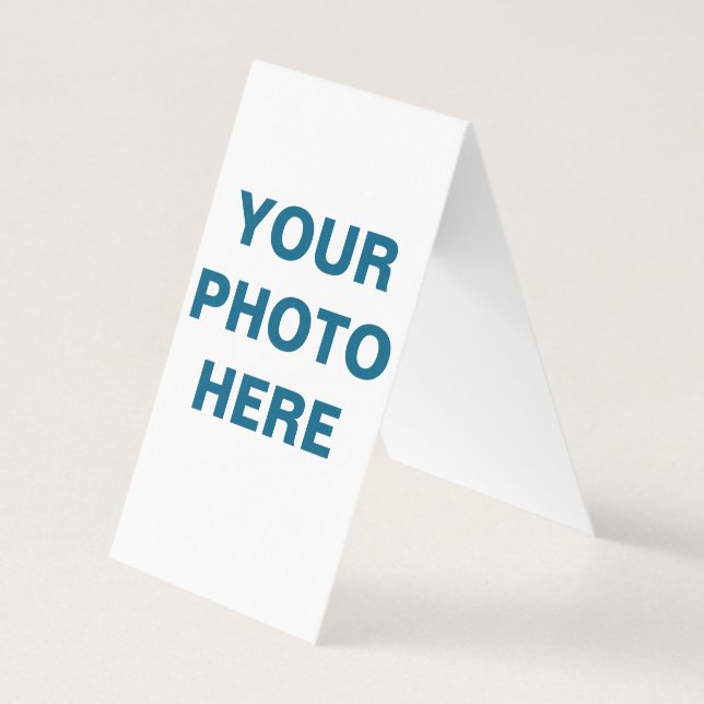 Tarjetas plegadas de personalizable (Anverso)