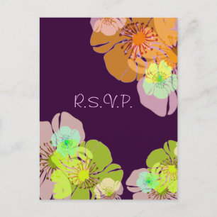 Tarjetas postales Aloha/ Luau RSVP, para 5 x 7 inv