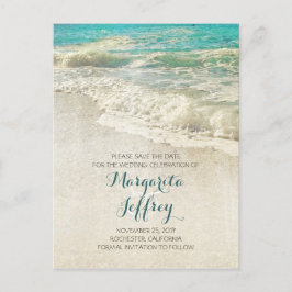 Tarjetas postales antiguas de playa para guardar l