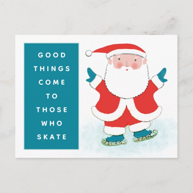 Tarjetas postales creativas de Navidad (Anverso)
