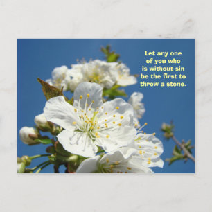 tarjetas postales cristianas Sin Pecado Tirar una