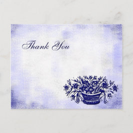 Tarjetas Postales de Agradecimiento Floral Persona