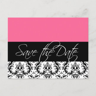 Tarjetas Postales de Ahorro de Fecha de Boda con D