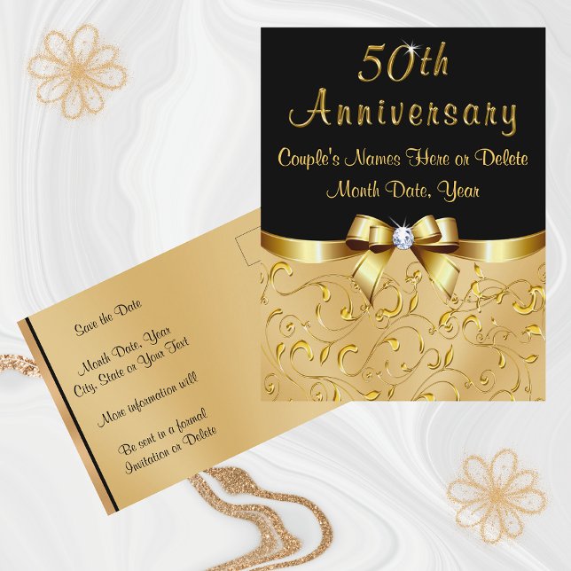 Tarjetas Postales de Aniversario Número 50 para Gu (Subido por el creador)