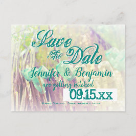 Tarjetas Postales de Anuncio de Boda en Frasco de 
