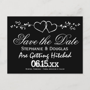 Tarjetas Postales de Anuncio de Fecha de Bodas con