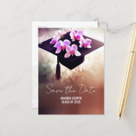 Tarjetas postales de anuncio de graduación únicas 