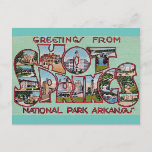 Tarjetas postales de Arkansas Hot Springs National