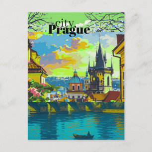 Tarjetas postales de arte fino de Praga Decoraci