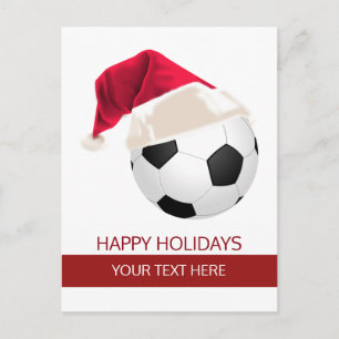 Tarjetas postales de Balón de Fútbol con Sombrero