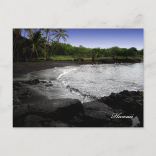Tarjetas postales de Black Sand Beach, personaliza