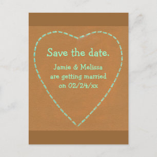 Tarjetas postales de boda para guardar la fecha, C