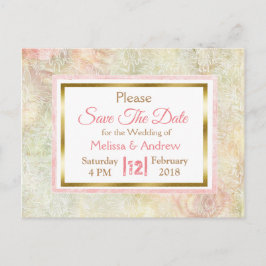Tarjetas Postales de Boda para Guardar la Fecha en
