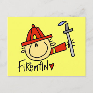 Tarjetas Postales de Bombero