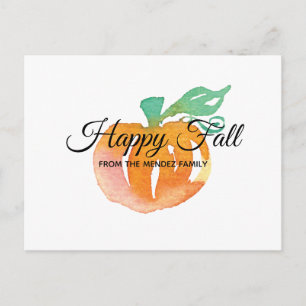 Tarjetas postales de calabaza acuática