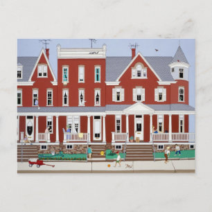 Tarjetas Postales de Casas en Fila