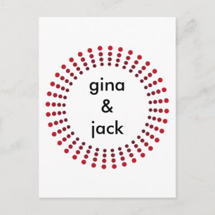 Tarjetas postales de círculo