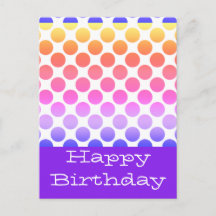 Tarjetas postales de cumpleaños