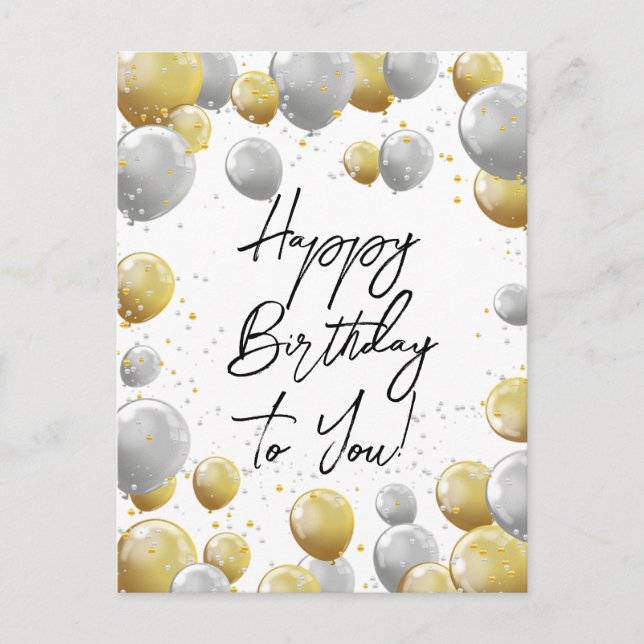 Tarjetas postales de cumpleaños (Anverso)