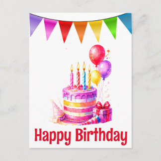 Tarjetas postales de cumpleaños