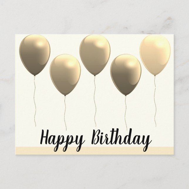 Tarjetas postales de cumpleaños (Anverso)