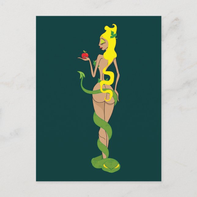 Tarjetas Postales de Eva (Anverso)