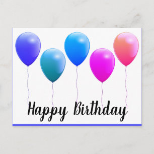 Tarjetas postales de feliz cumpleaños