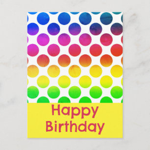 Tarjetas postales de feliz cumpleaños