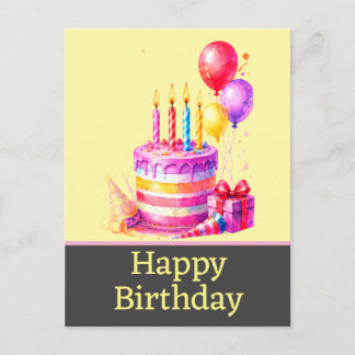 Tarjetas postales de feliz cumpleaños