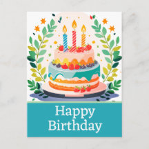 Tarjetas postales de feliz cumpleaños