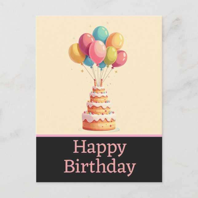 Tarjetas postales de feliz cumpleaños (Anverso)