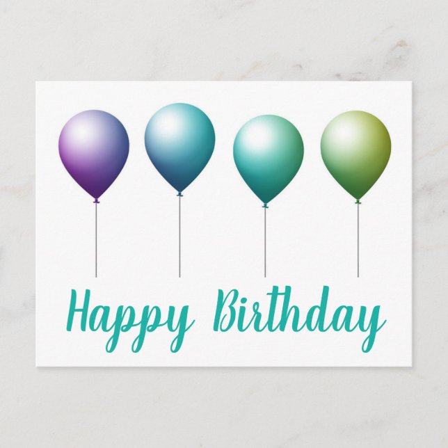 Tarjetas postales de feliz cumpleaños (Anverso)