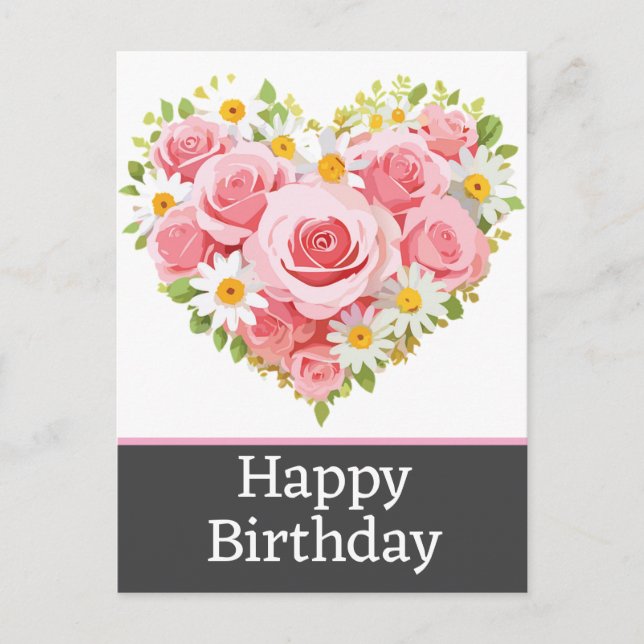 Tarjetas postales de feliz cumpleaños (Anverso)