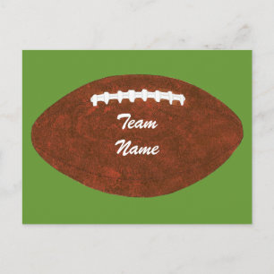 Tarjetas postales de fútbol con nombre de equipo p